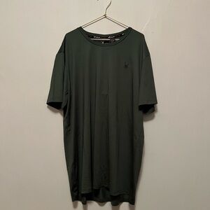 NWT Spider ProWEB Performance Shirt Mens XL Green Active‎ T-shirt